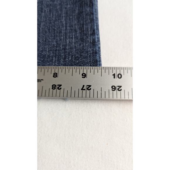 Chico'sY2K Platinum sz1 Wiskers bootcut bling some distressing no cuts flareGUC - Picture 13 of 16